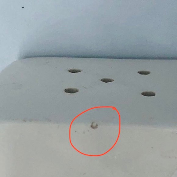 Vintage Square Ceramic S & P Shakers - Picture 8 of 8